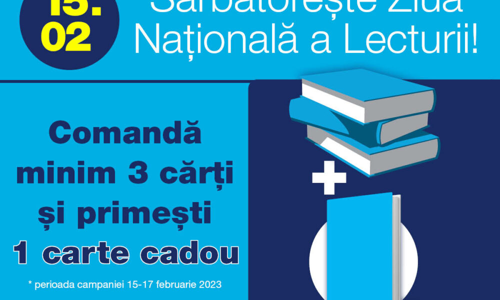 Ziua Na Ional A Lecturii Februarie S Rb Torit De Edituradecarte