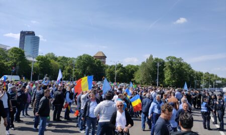 Protest STB Piața Victoriei