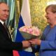 Angela Merkel și Vladimir Putin - sursa foto - g4media.ro