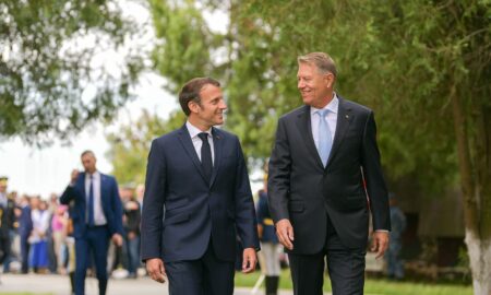 Macron și Iohannis - sursa foto - ecopolitic.ro