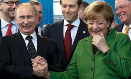 angela merkel si putin