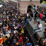 Proteste în Sri Lanka, sursă foto The New York Times