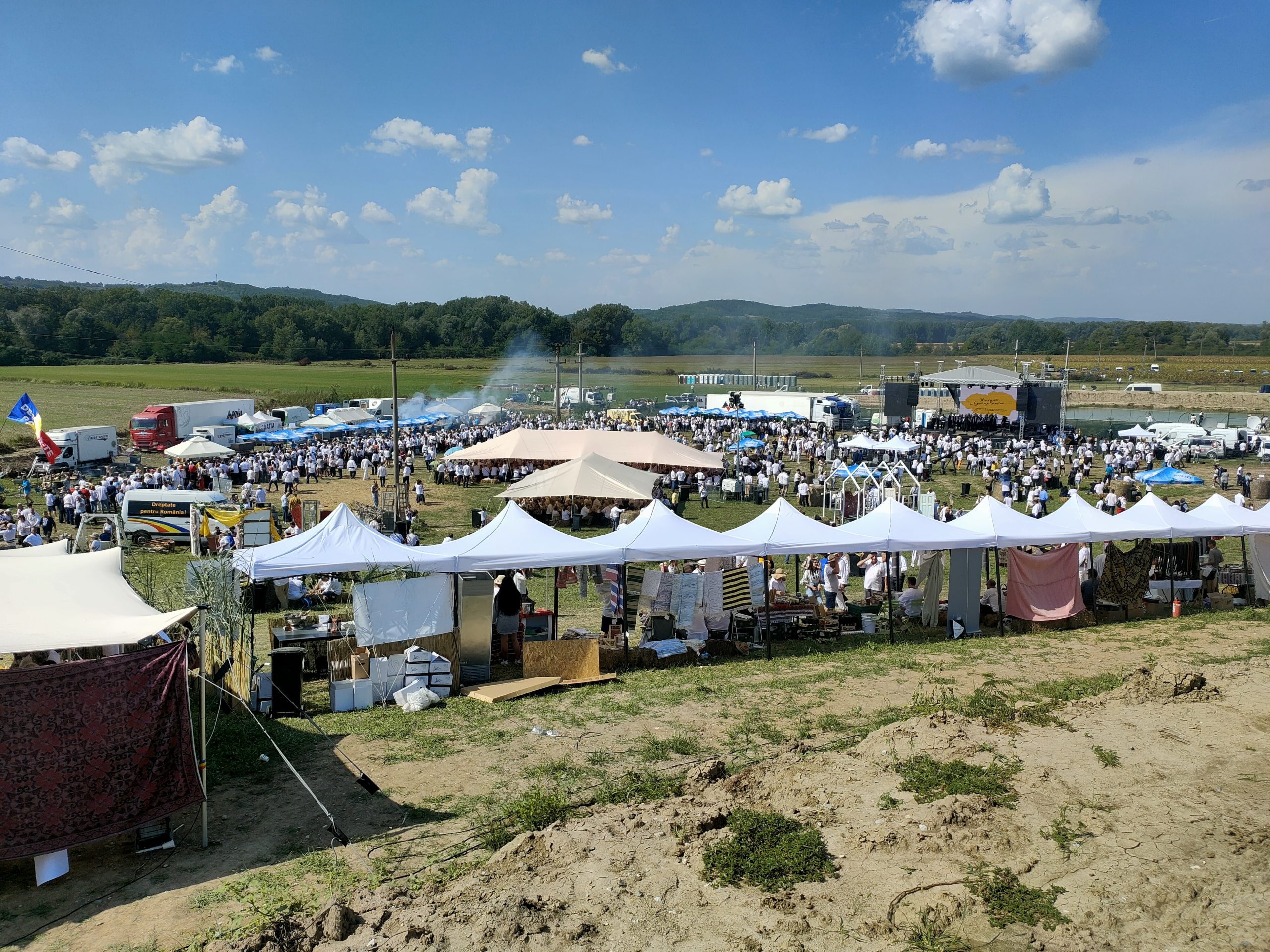 Perimetrul „festivalului” Sursă foto: Infofinanciar.ro