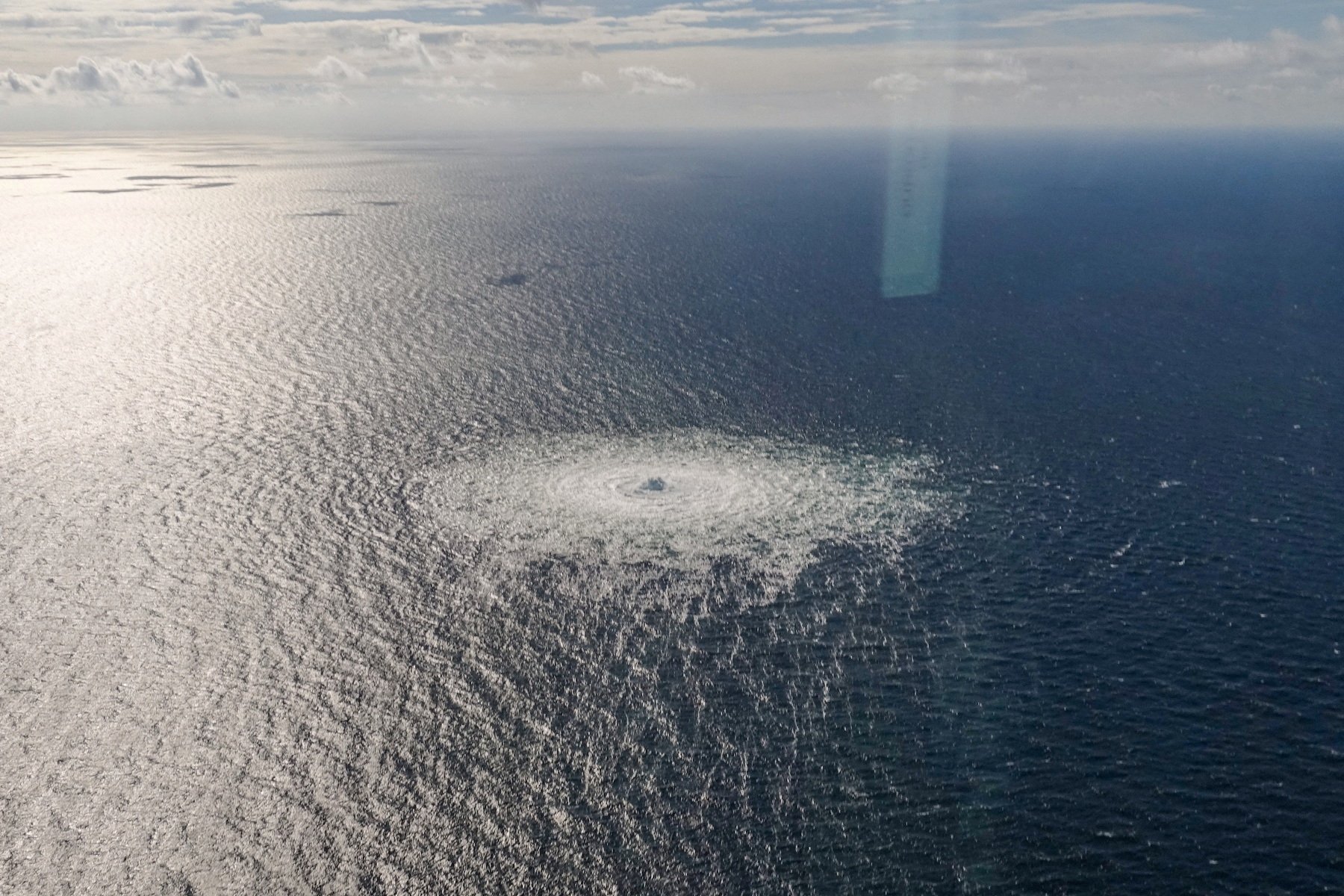 Explozie Nord Stream, Marea Baltică, Sursă foto: Reuters