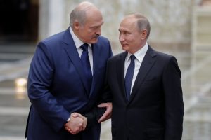 Putin și Lukașenko, Sursă foto: România Tv