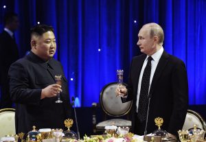 Kim Jong Un și Putin, Sursă foto: AFP