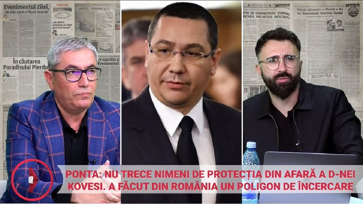 EXCLUSIV! Ponta, despre dosarul clasat: „Mă bucur pentru Tony Blair, îl lua Portocală și îl făcea praf, Kovesi se lăuda cu el la Bruxelles”