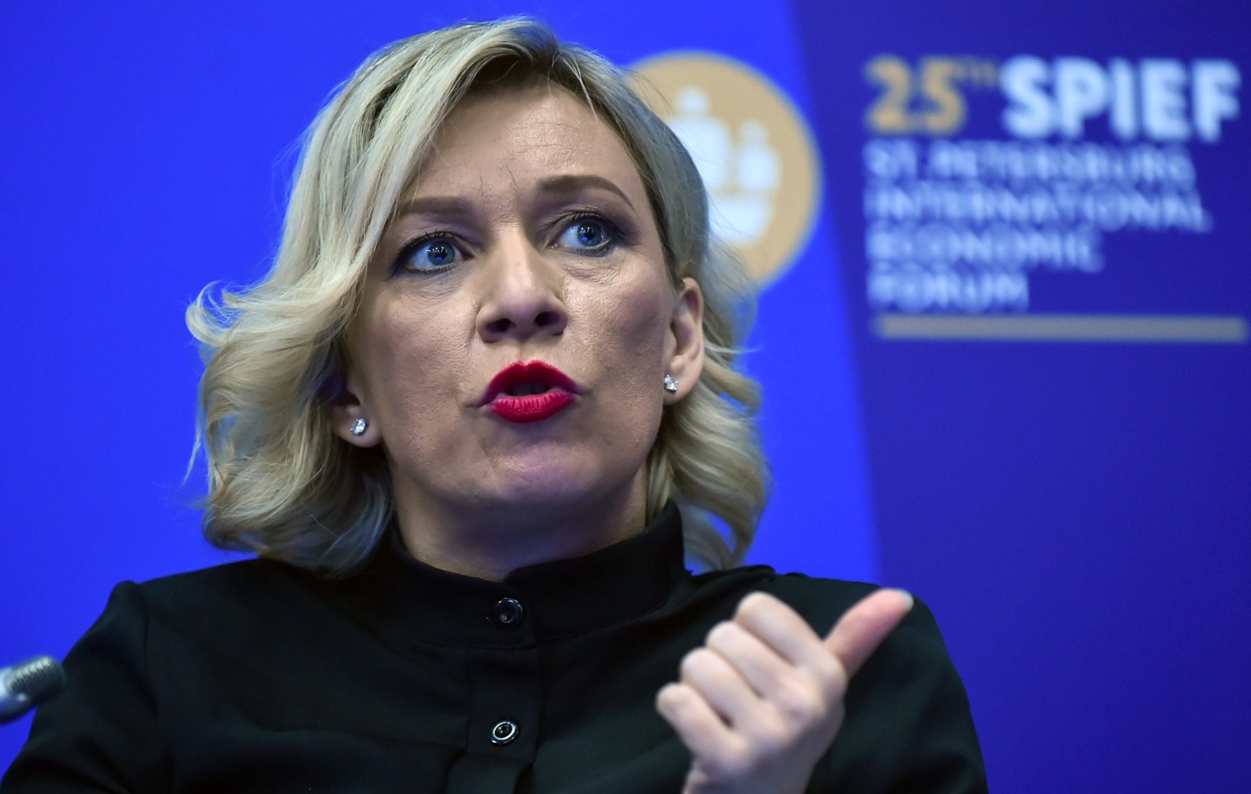 Maria Zaharova, Sursă foto: AFP