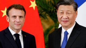 Emmanuel Macron, călătorie în China