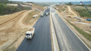Autostradă în construcție, Sursă foto: Hotnews