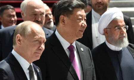 Putin, Xi Jinping și Ebrahim Raisi, Sursă foto: CNN