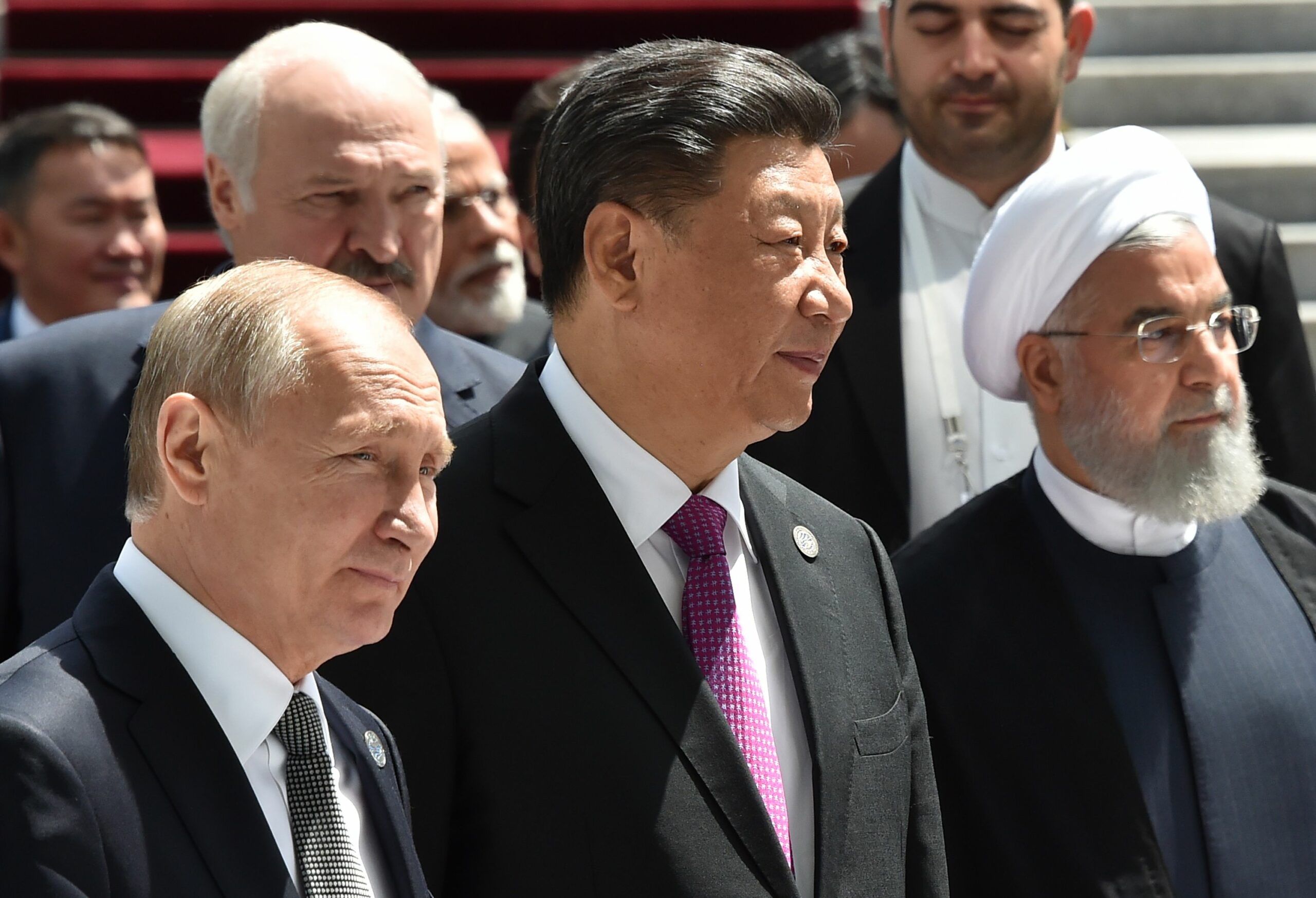 Putin, Xi Jinping și Ebrahim Raisi, Sursă foto: CNN