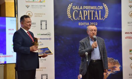 Ion Cristoiu, la premiilr Capital 30 de ani (sursă foto: Cristian Velea)