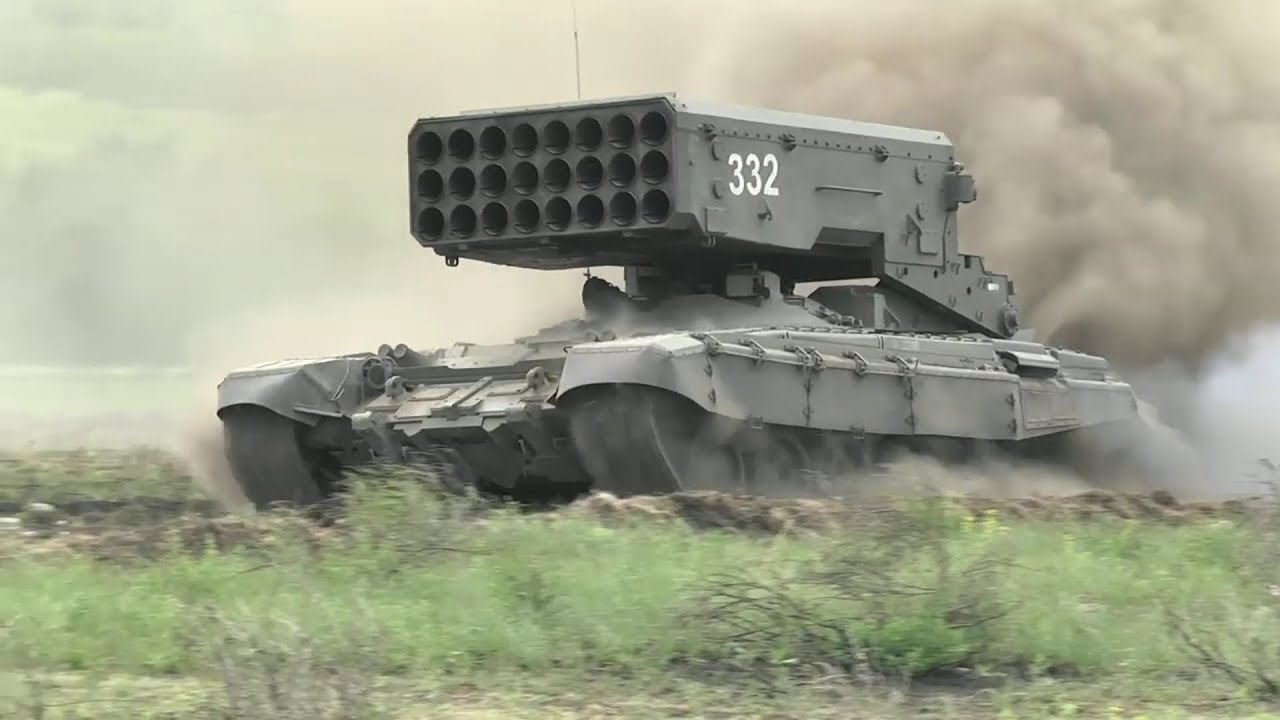 TOS-1A termobaric MLRS sursa foto YouTube