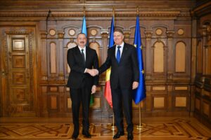 Iohannis și Ilham Aliyev, Sursă foto: President.az