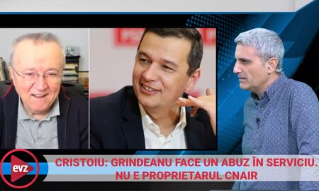 EXCLUSIV! Ion Cristoiu îl atacă pe Grindeanu: ,,Nu poate să decidă el, ministru, să se mute conturile!”