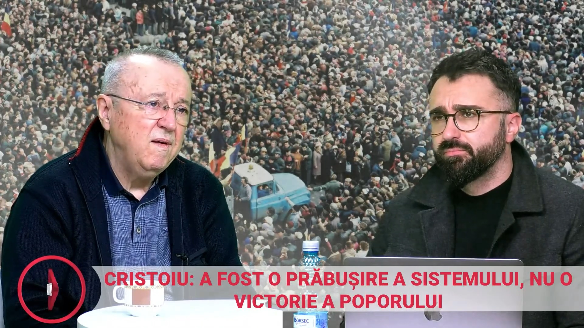 EXCLUSIV! Ion Cristoiu tratează iluzia Revoluției! ,,Nu a fost o victorie a poporului, ci o cădere a sistemului”