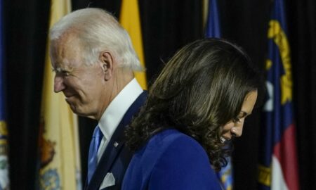 Kamala Harris și Joe Biden, Sursa foto Los Angeles Times