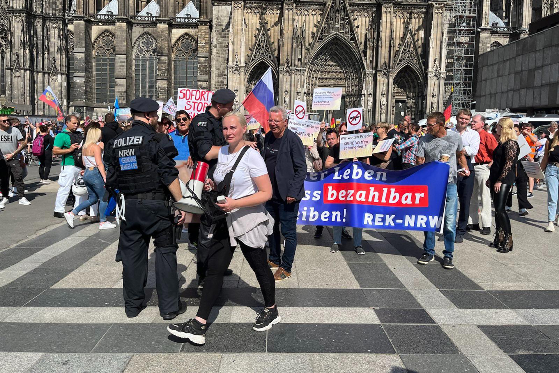 Miting pro-Putin la Berlin