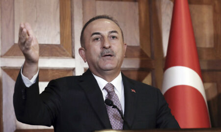 Ministrul de externe al Turciei, Mevlut Cavusoglu