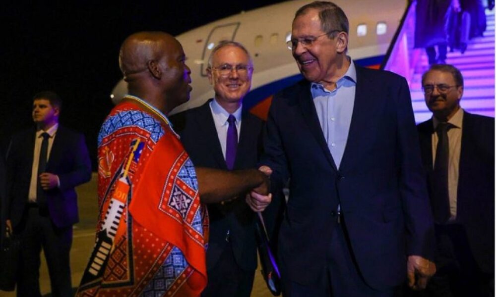 Serghei Lavrov își caută aliați în Africa. Vladimir Putin l-a invitat pe regele din Eswatini la Sankt Petersburg