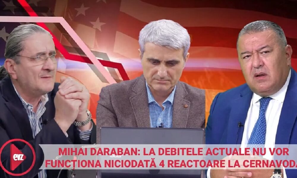 EXCLUSIV! Mihai Daraban la podcastul HAI România: „La debitele actuale, nu vor funcţiona niciodată 4 reactoare la Cernavodă”