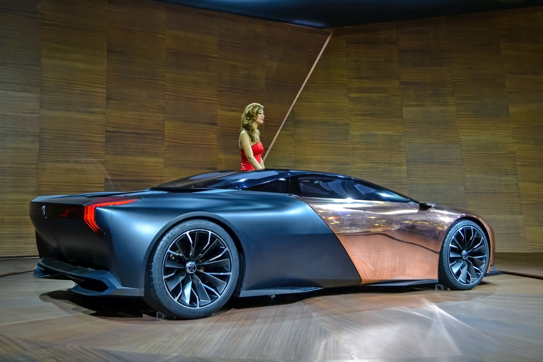 Istanbul, Turcia - 3 noiembrie 2012: Onyx, un concept al Peugeot la Salonul Auto (sursă foto: dreamstime)