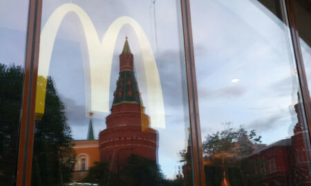 Logo McDonalds în Moscova, sursa foto the moscow times