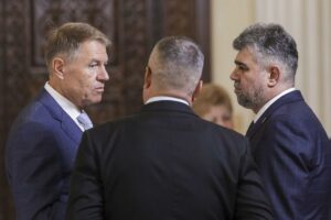 Klaus Iohannis, Nicolae Ciucă și Marcel Ciolacu