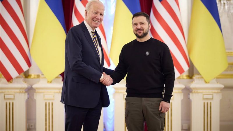 Joe Biden și Volodimir Zelenski