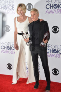 Ellen DeGeneres și Portia de Rossi Sursa foto: dreamstime.com