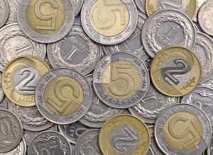 Monede poloneze, Sursa foto: dreamstime.com