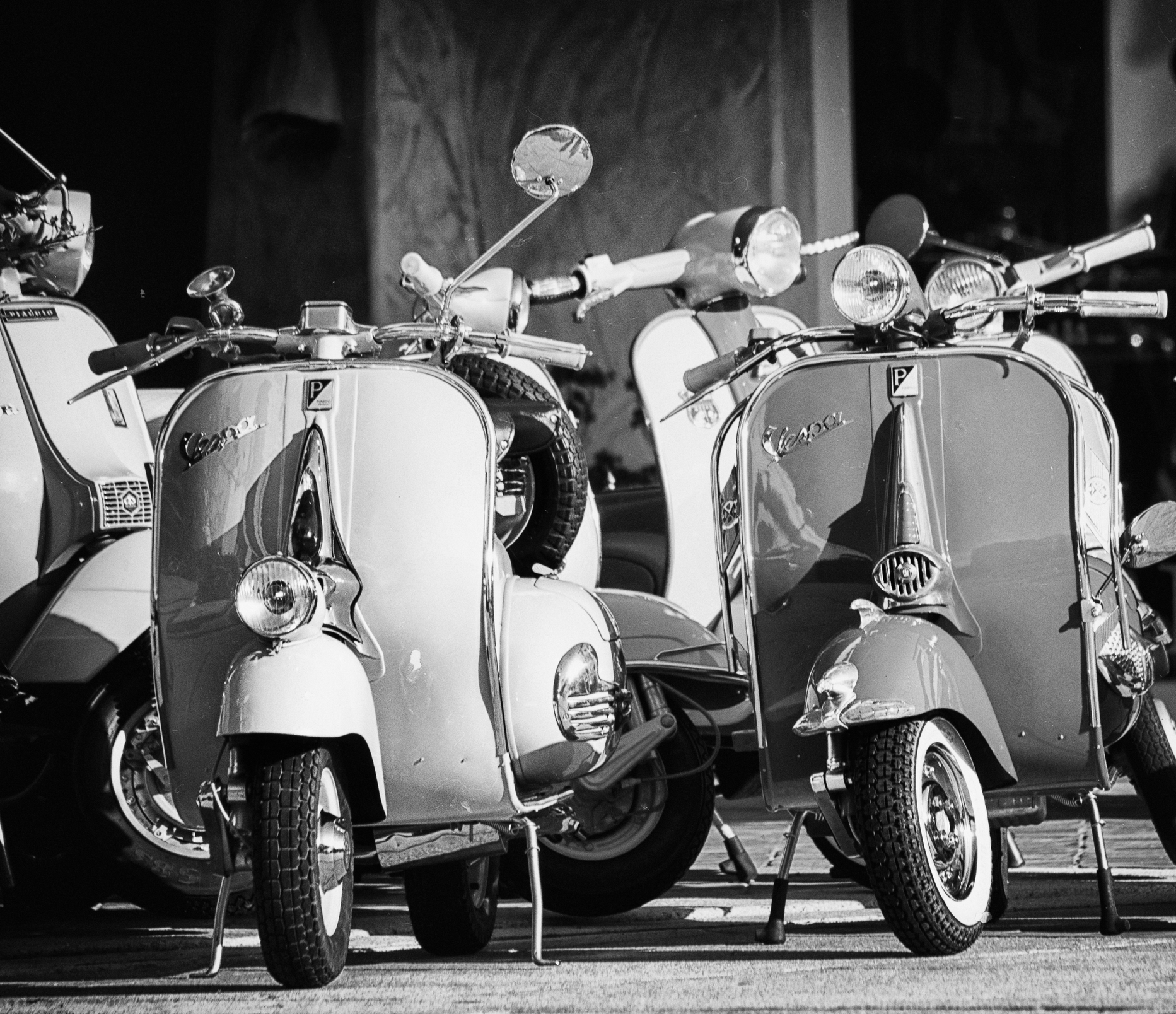 Vintage Vespa Piaggio în Sardinia, Sursă foto: Dreamstime 