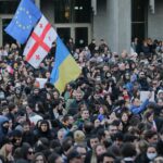 Proteste în Georgia împotriva Legii agenților străini