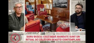 Doru Bușcu inivtat la Podcastul hai România; sursă foto: EVZ CAPITAL