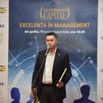 Cosmin Bradea, director general cargo-partner, pe scena Galei Capital „Excelență în Management”, Sursa foto Cristian Velea