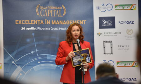 Ramona Crețu, manager de dezvoltare organizațională Profi România la Gala Capital Excelență în Management Sursă foto: Christian Blancko