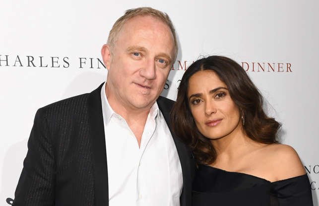 Francois-Henri Pinault cu soția, Salma Hayek, Sursă foto: LoveMoney 