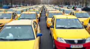 protest taximetristi sursă foto universul