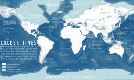Lumea în cifre(15): Cum arăta lumea în ultima eră glaciară?