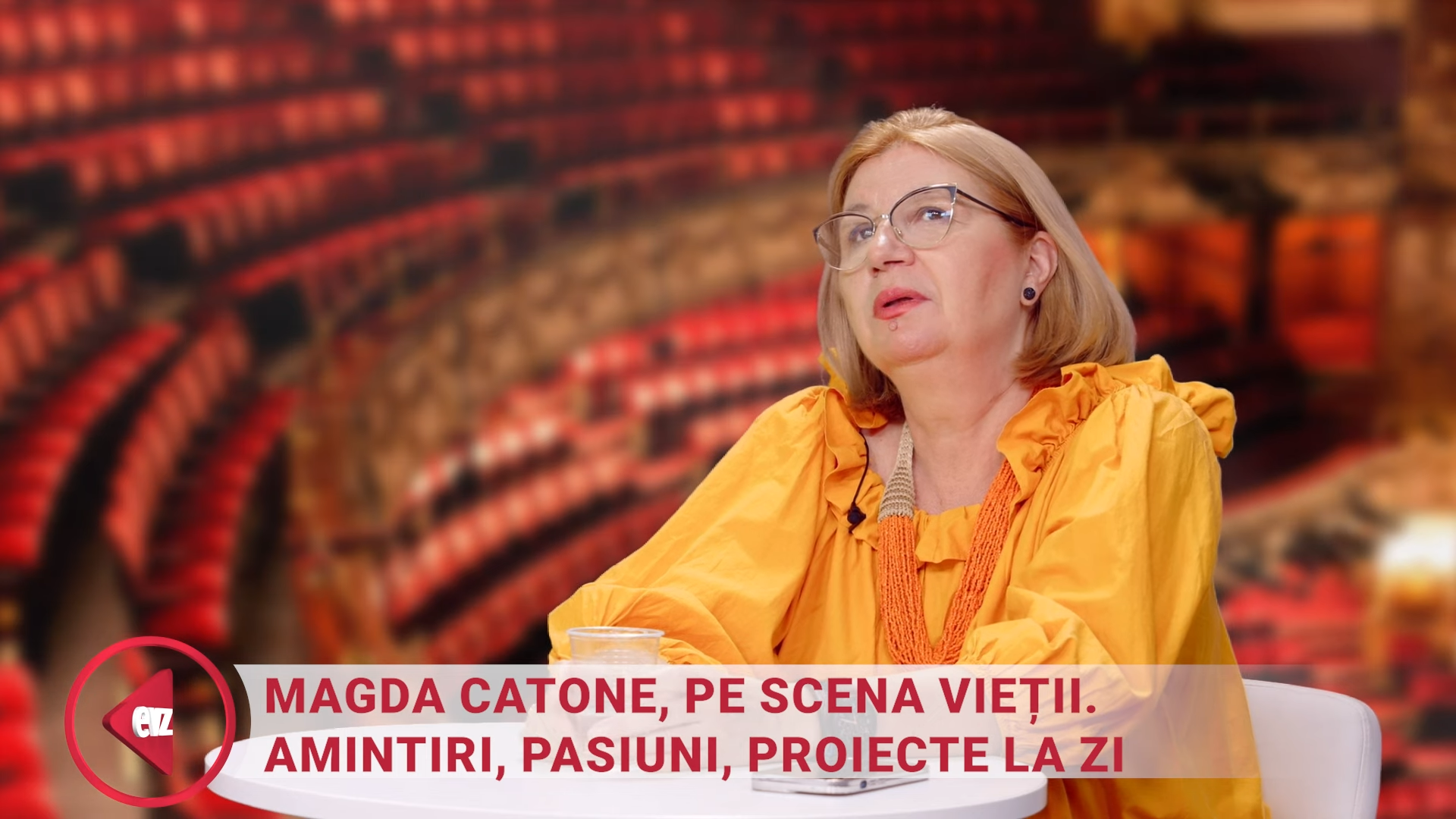 Magda Catone, la podcastul Hai România: „Talentul actoricesc, nu este meritul meu, l-am primit”