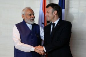 Presedintele francez si premierul indian, sursa foto: hotnews