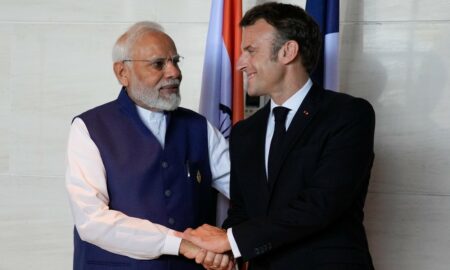 Presedintele francez si premierul indian, sursa foto: hotnews