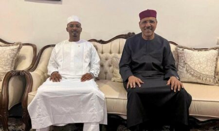 președintele ciadului și președintele arestat al Nigerului Sursă foto Digi24