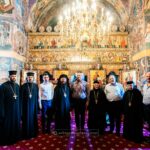 Nicolae Ciuca, decorat la Mănăstirea Voroneț, sursa foto Arhiepiscopia Sucevei