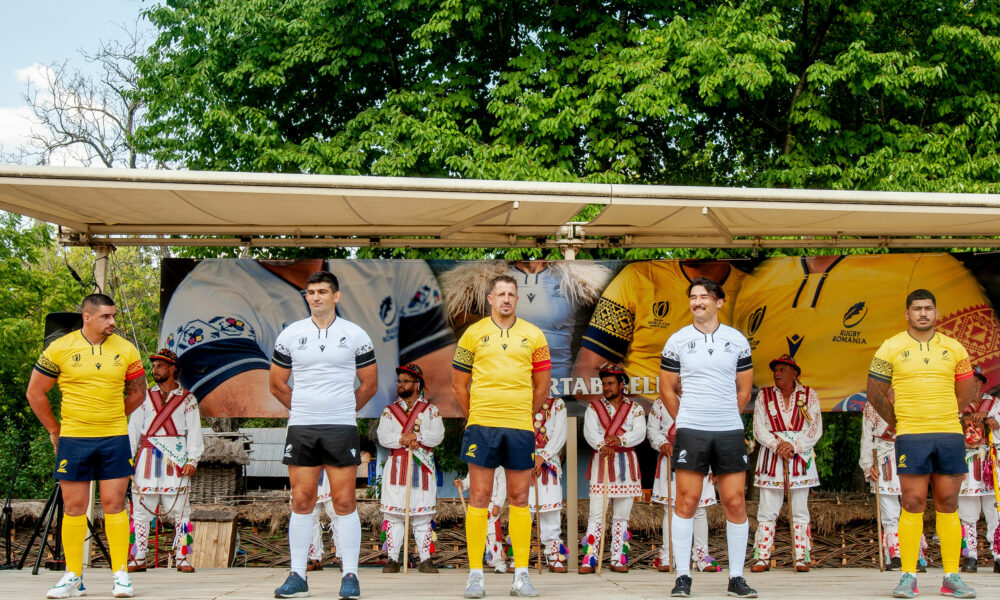Cu România în fața tuturor! Noul echipament al Echipei Naționale de Rugby, inspirat din portul popular
