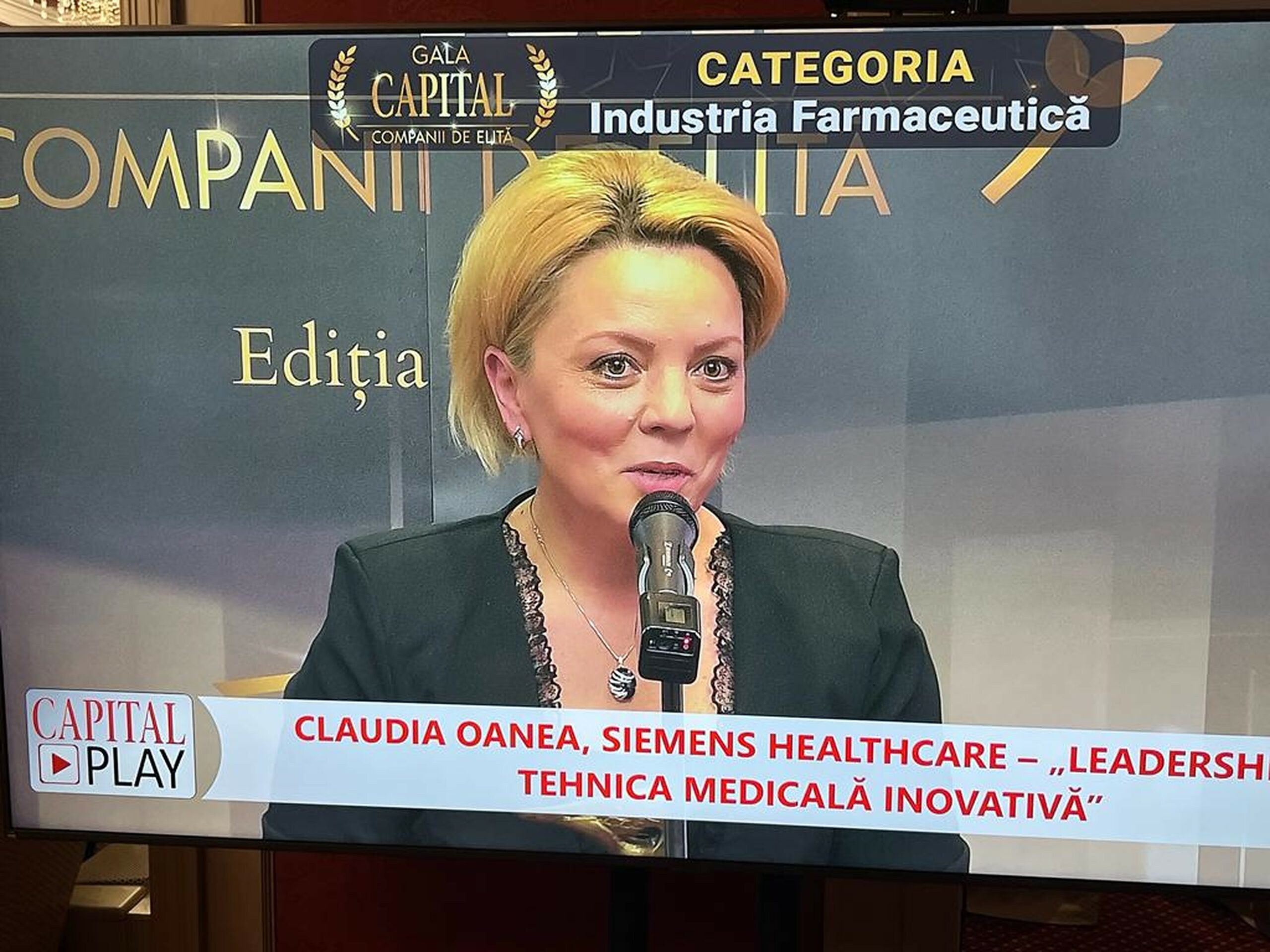 Gala Companii de elită. Claudia Oanea, Siemens Healthineers: ”Elita înseamnă oameni!”