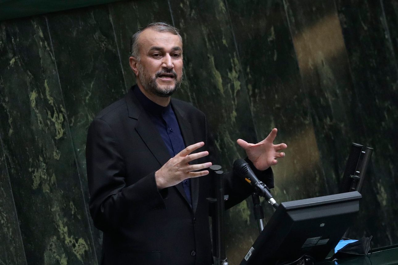 Hossein Amir-Abdollahian, ministrul de Externe din Iran (sursă foto: CNBC)