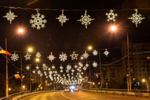 iluminat crăciun constanța (sursă foto: Focus Press)