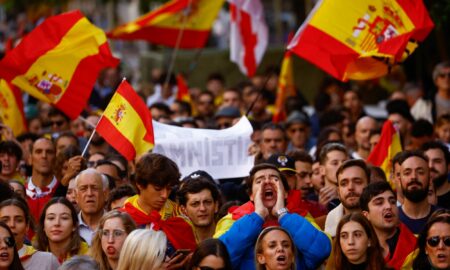 proteste spania (sursă foto: The Telegraph)